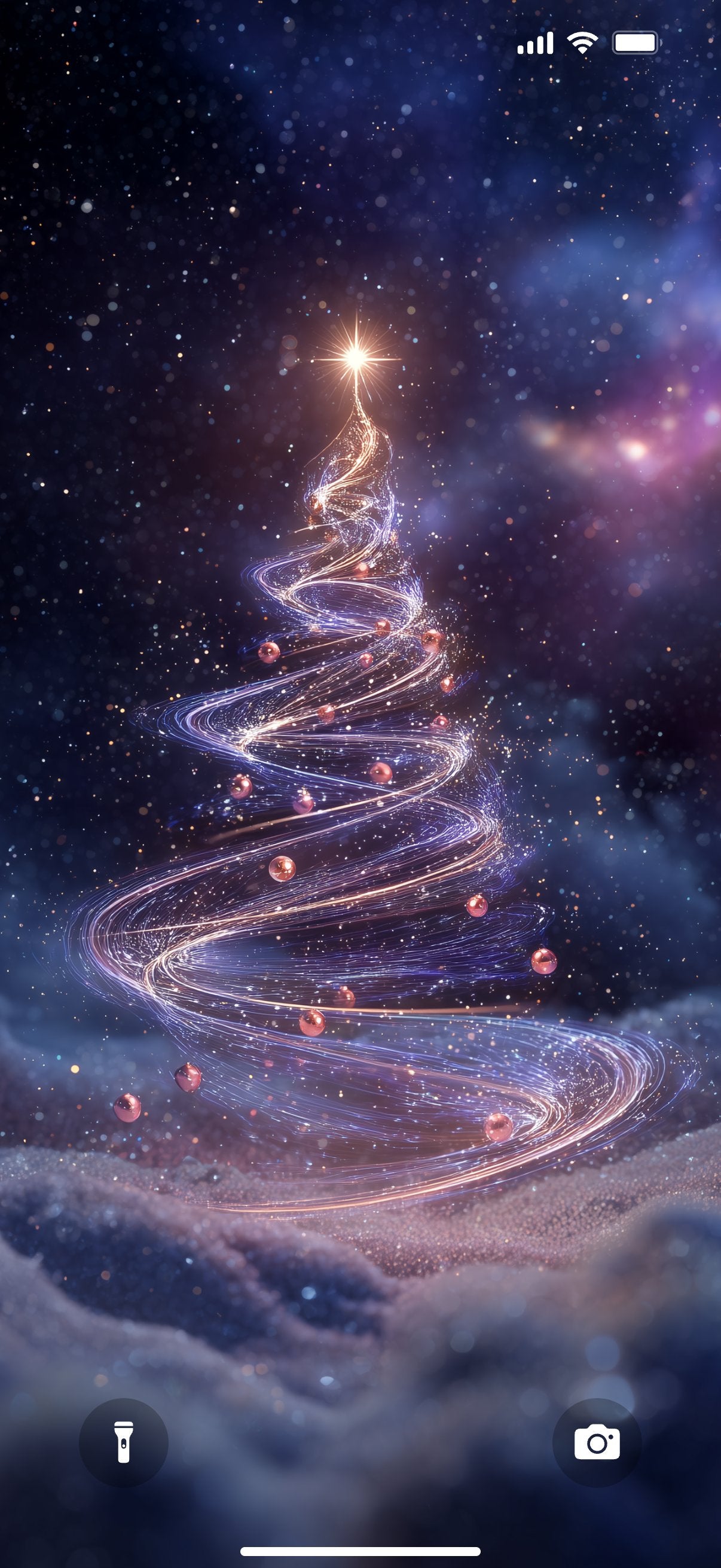 Dream Christmas Tree · 4K HD Wallpaper Set (4 Images)