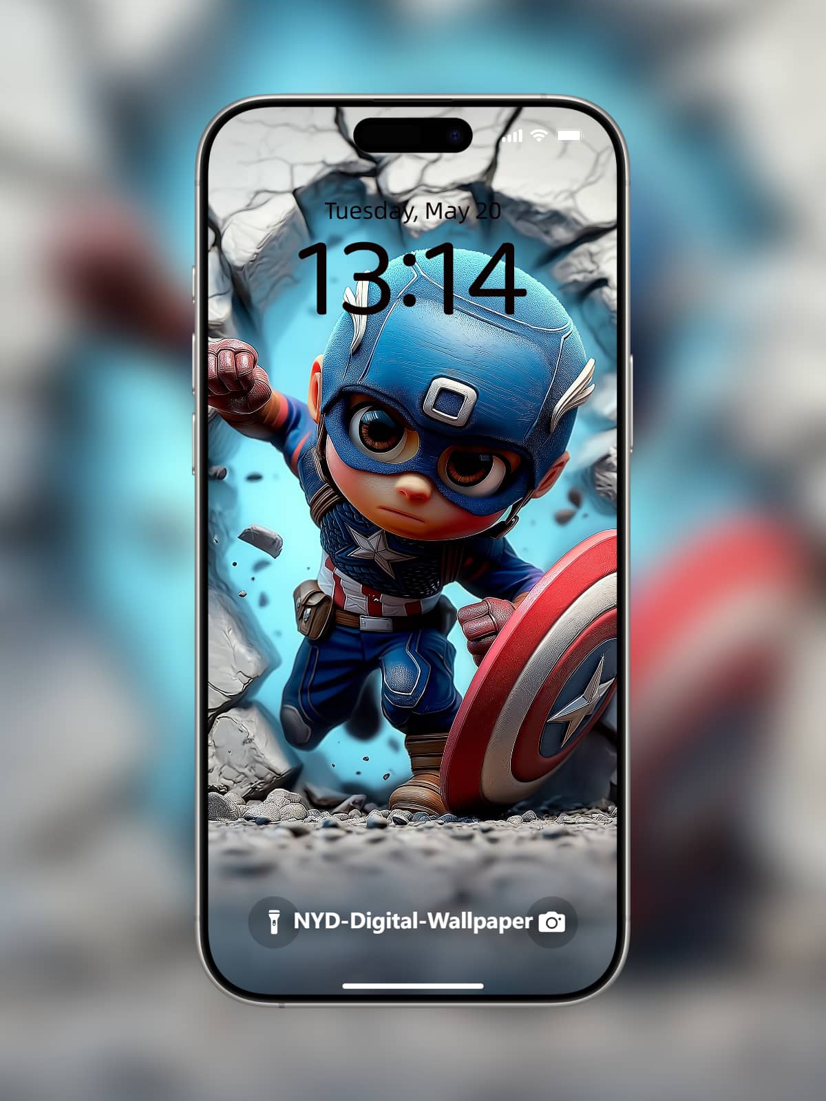 Captain America(mini) Wall-Break