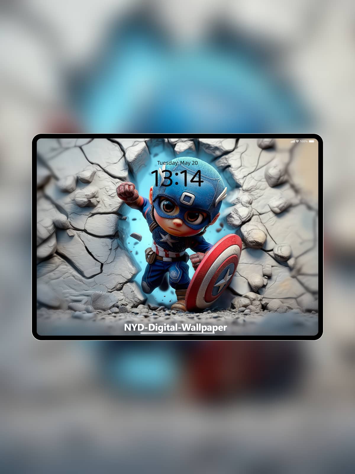 Captain America(mini) Wall-Break
