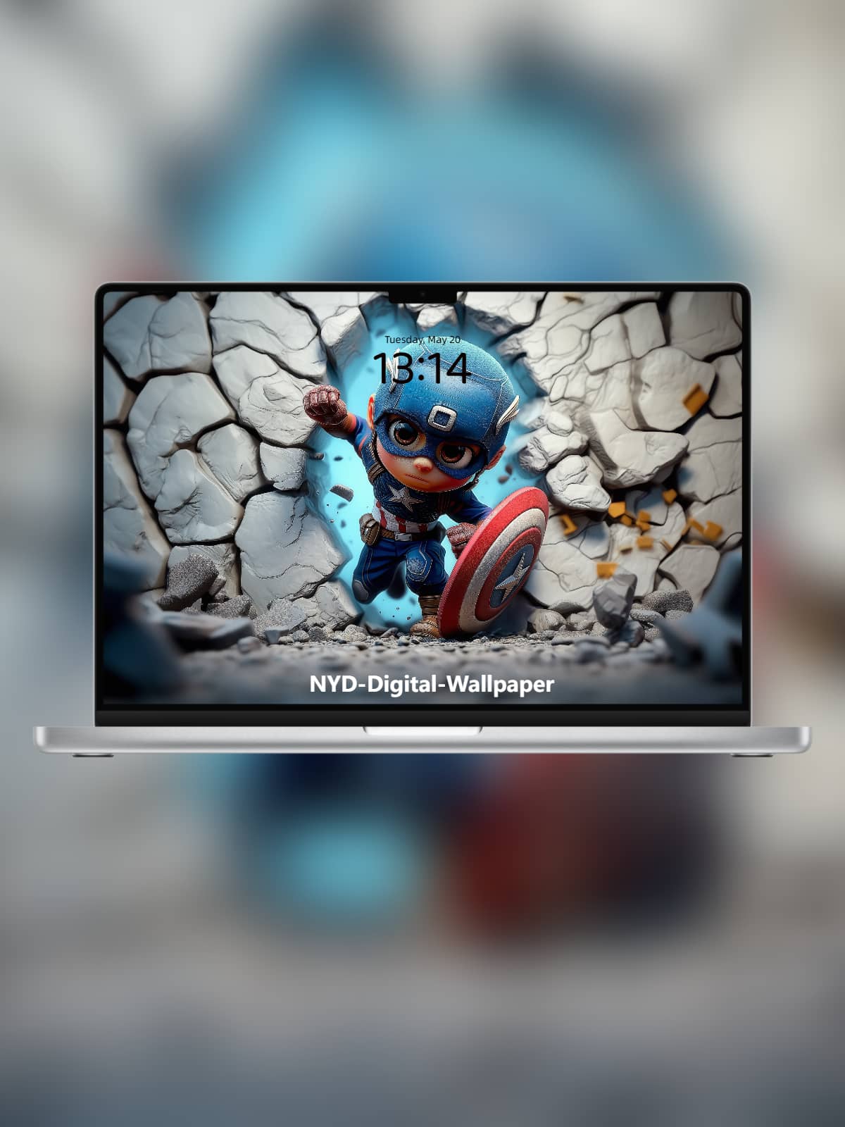 Captain America(mini) Wall-Break
