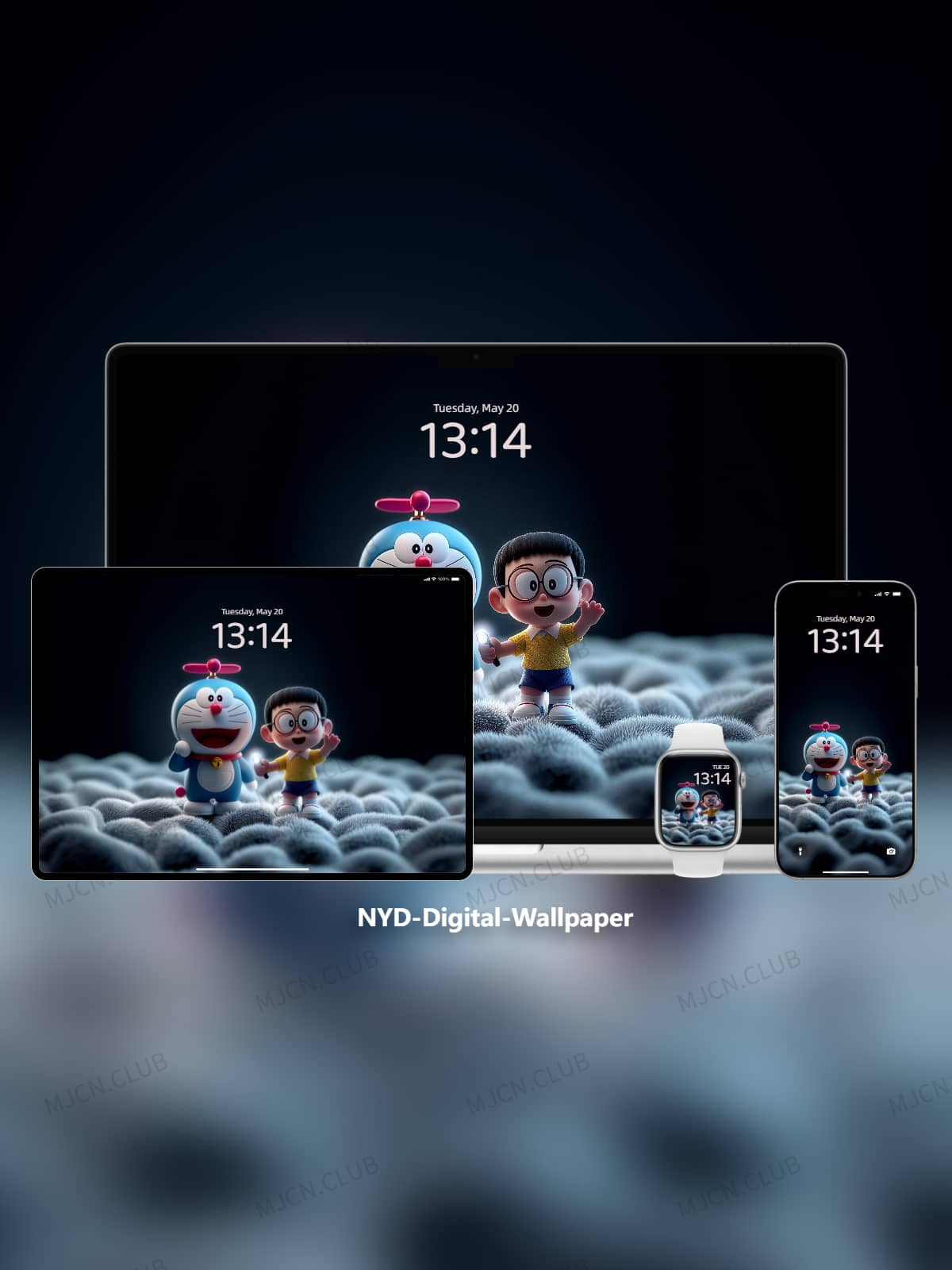 Doraemon & Nobita Lamp-Lit