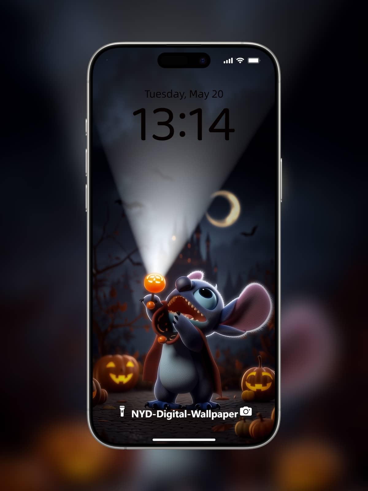 Stitch Halloween Lamp-Lit