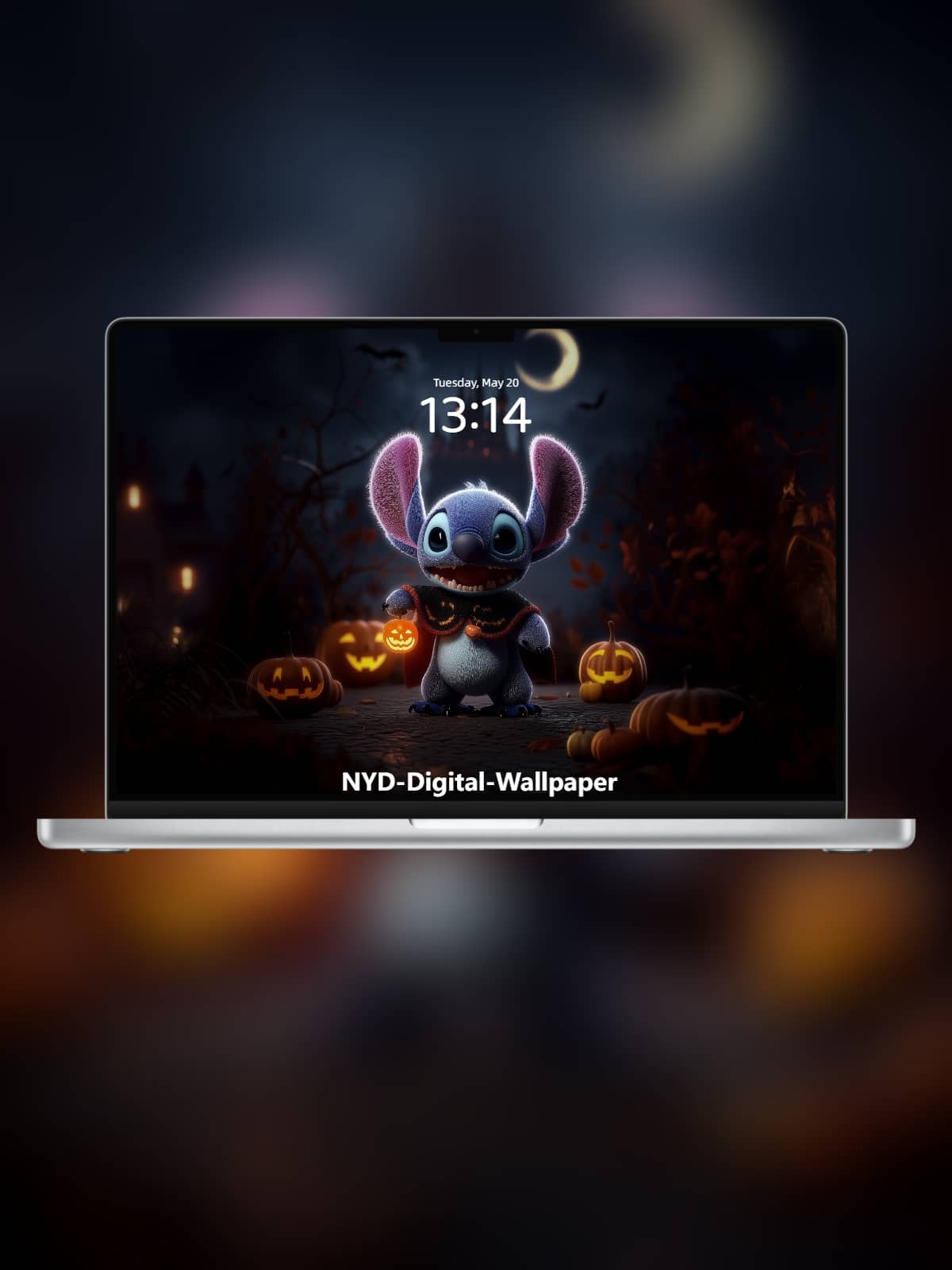 Stitch Halloween Lamp-Lit