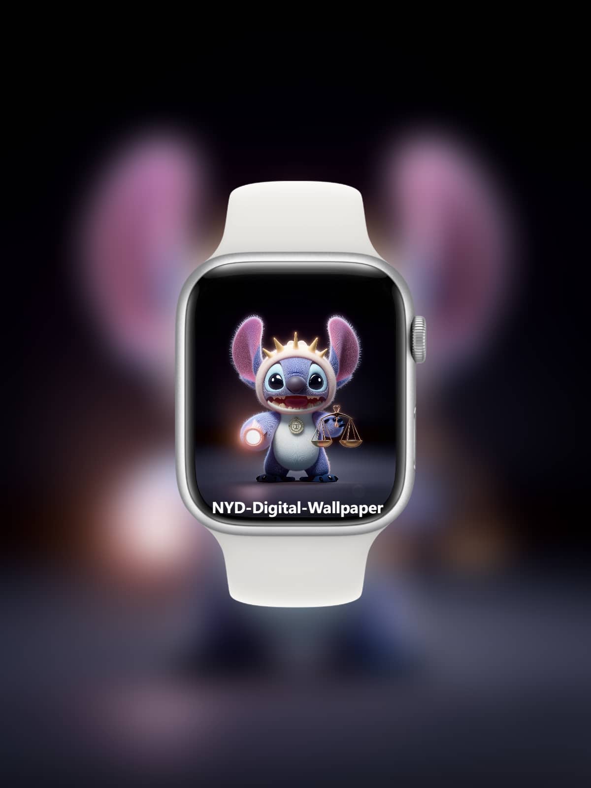 Stitch Libra Lamp-Lit