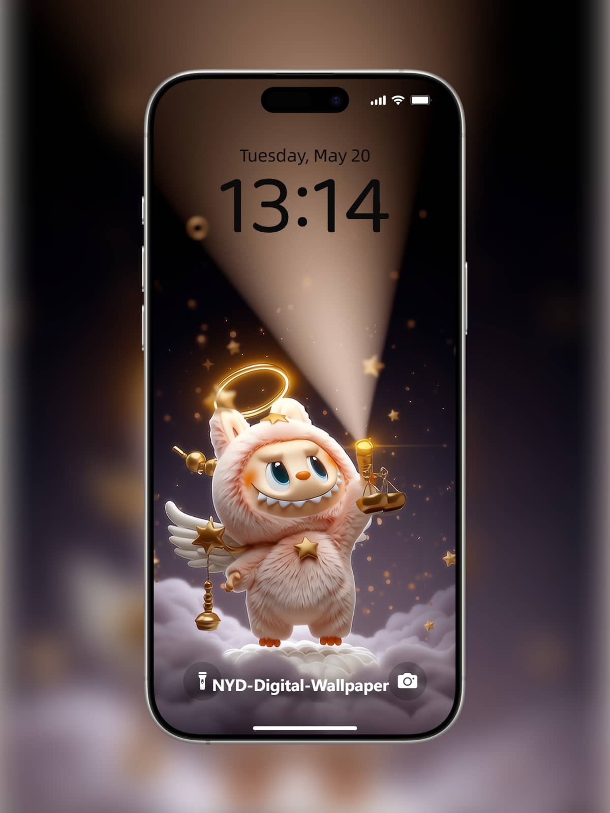 Labubu Libra Lamp-Lit