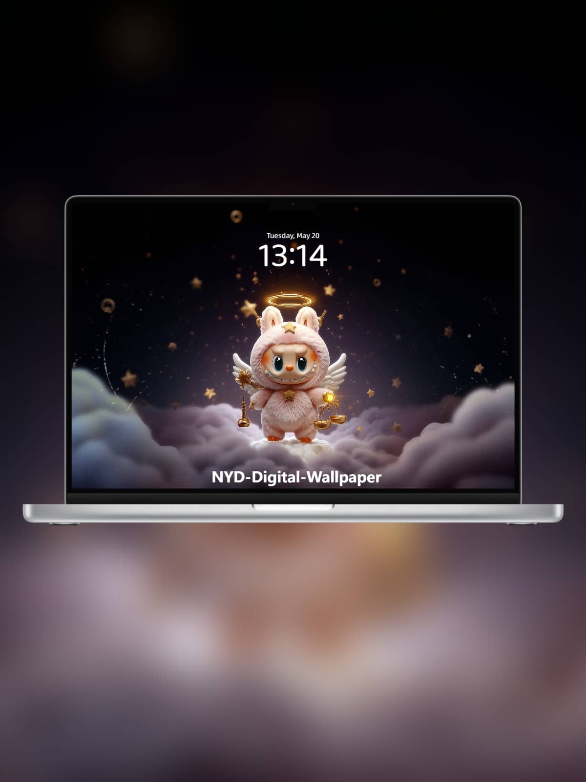 Labubu Libra Lamp-Lit