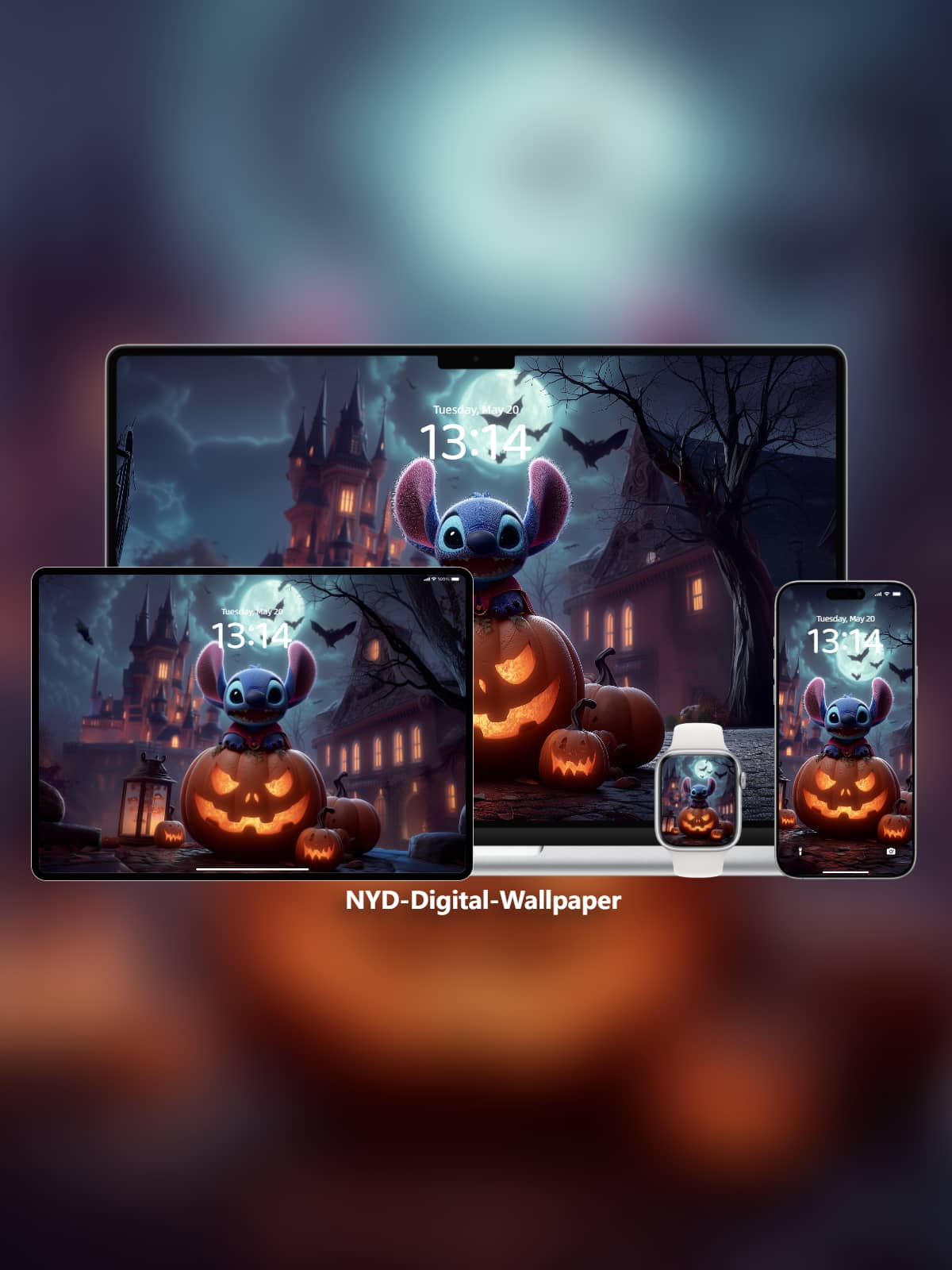 Stitch Jack-o’-Lantern