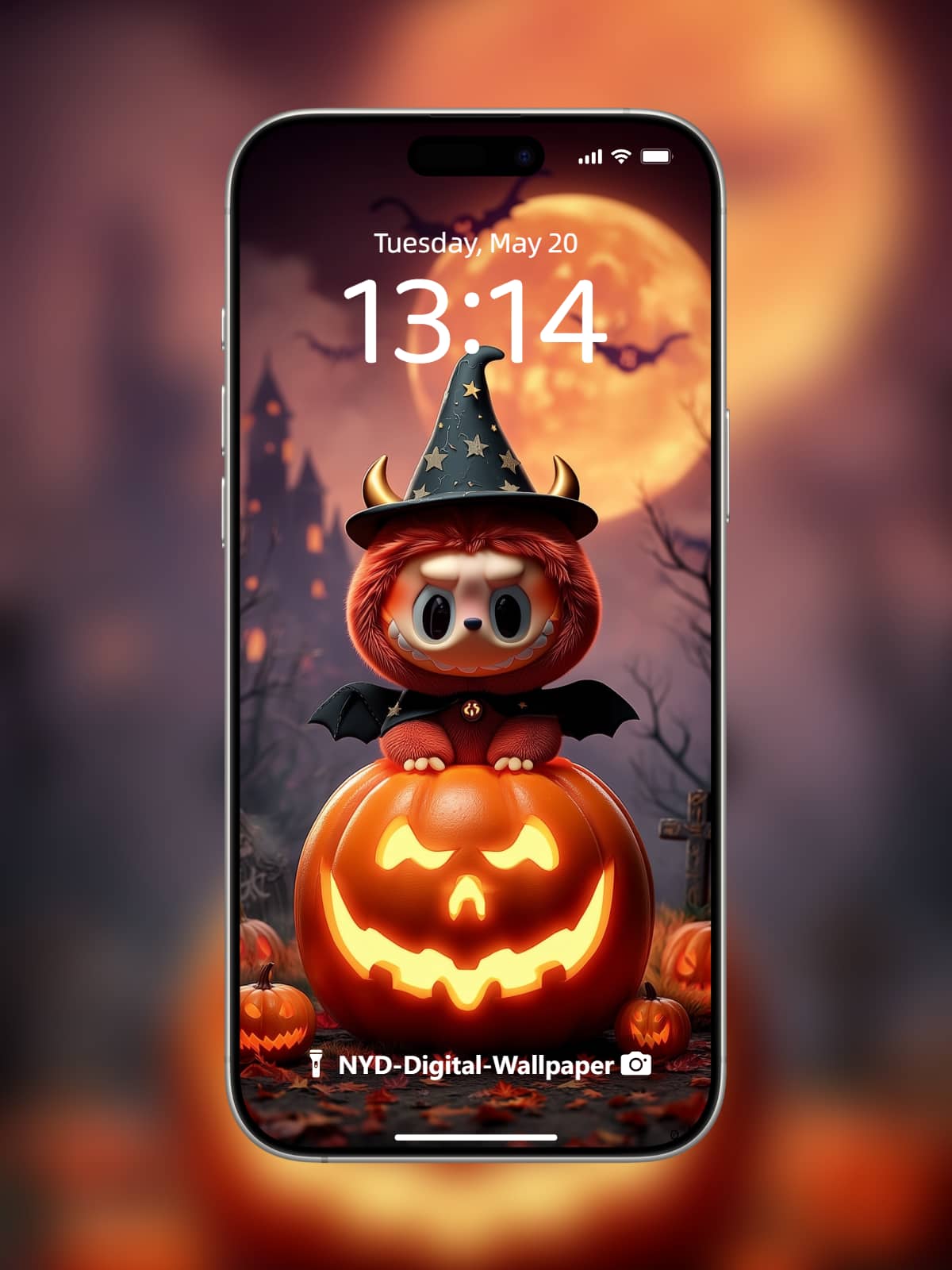 Labubu Jack-o’-Lantern