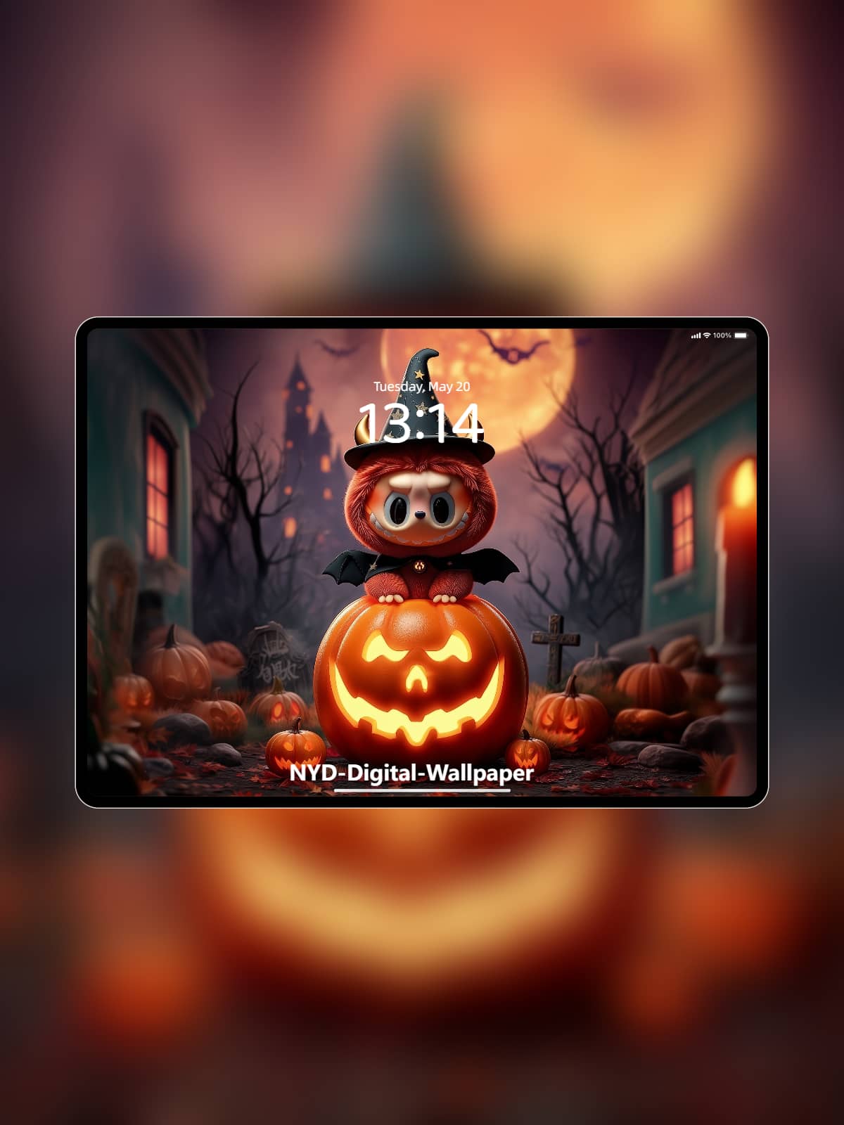 Labubu Jack-o’-Lantern