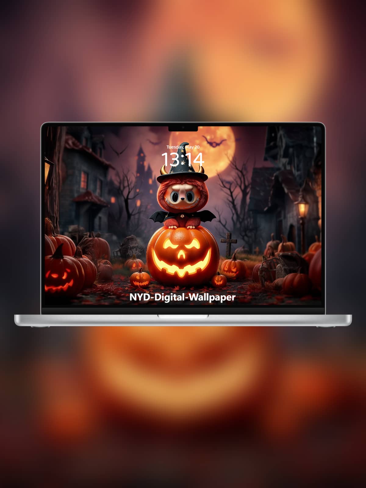 Labubu Jack-o’-Lantern