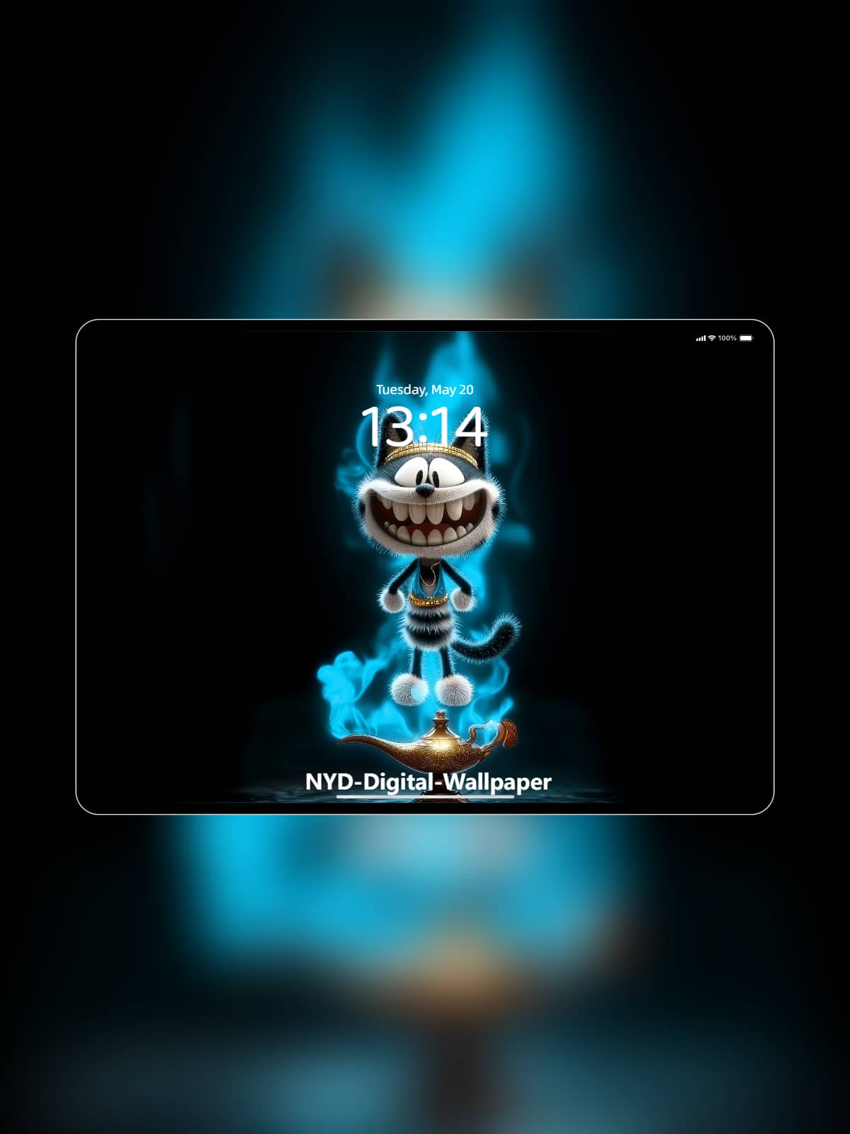 Magic Lamp Andy Cat Live Wallpaper 4K