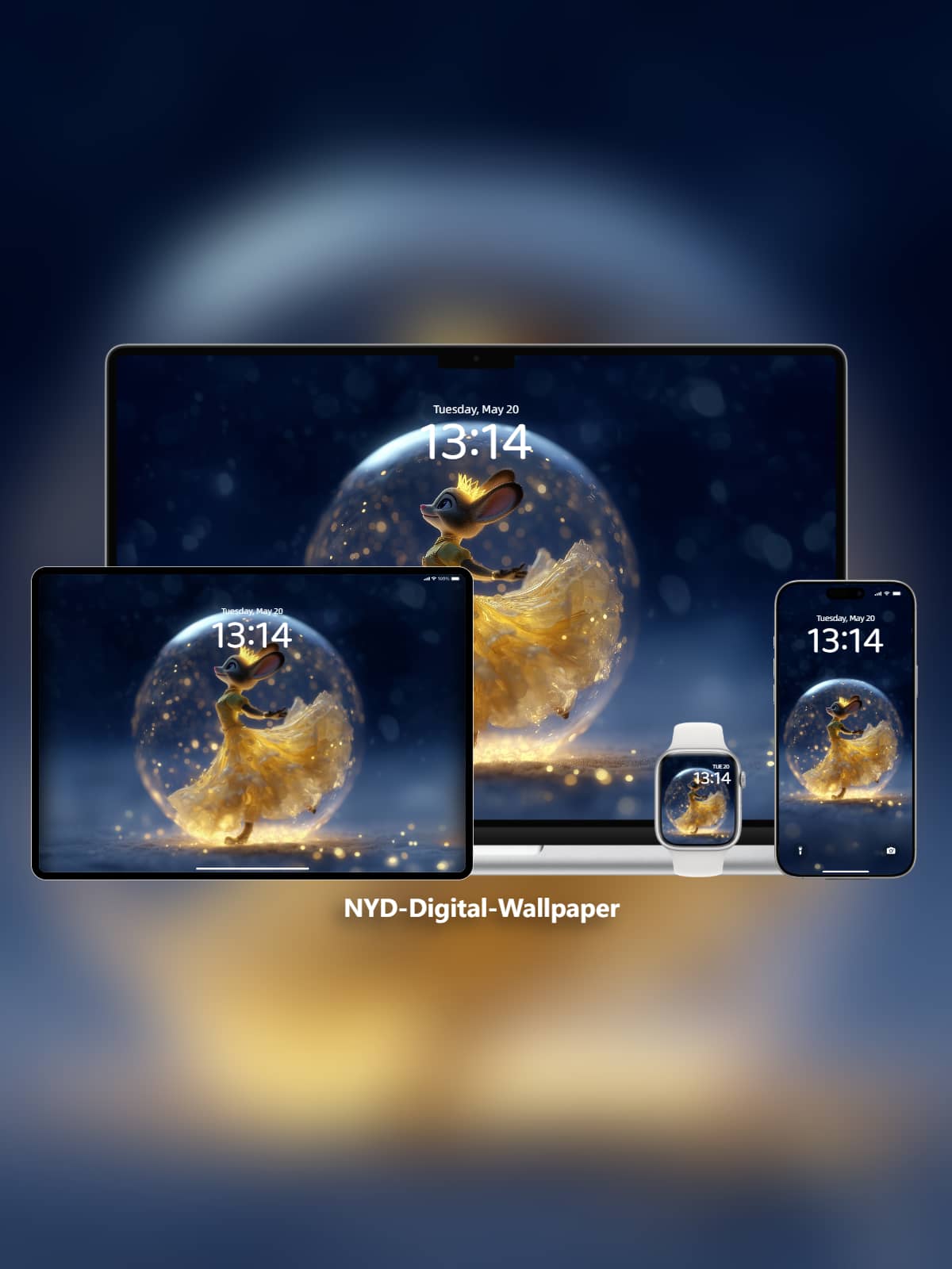 Fantasy crystal ball-4K full wallpaper