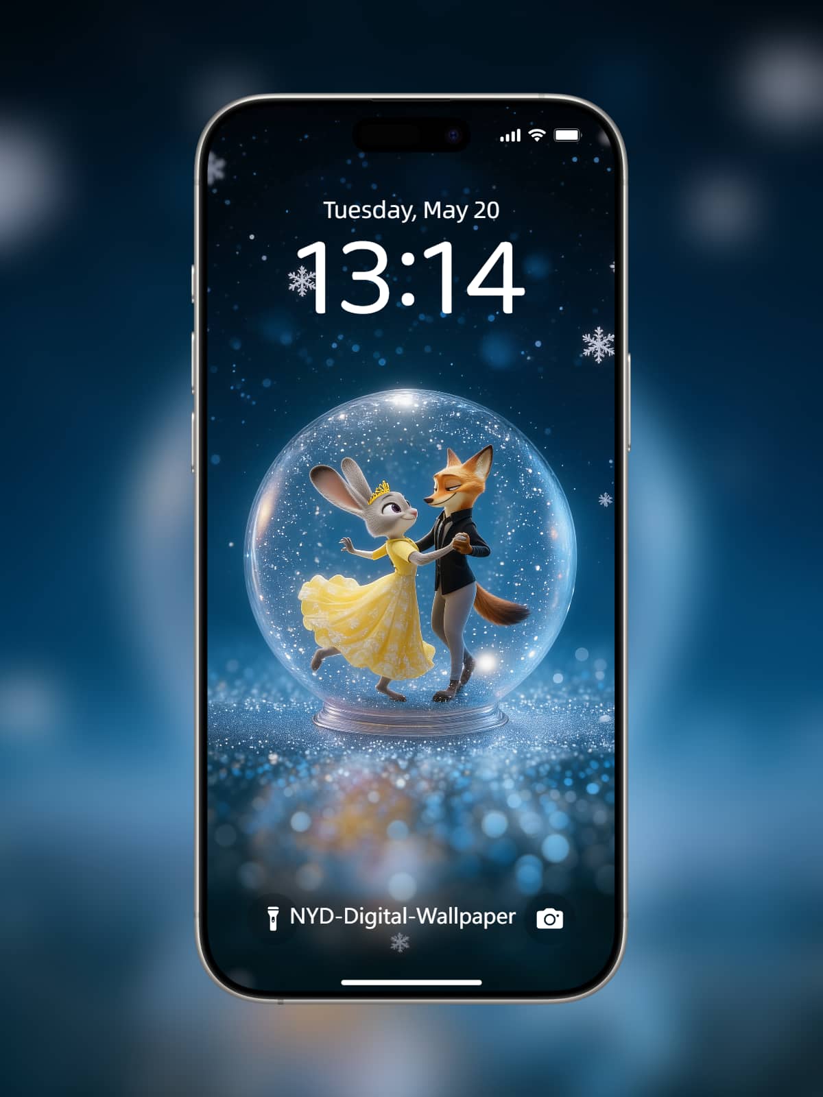 spinning crystal ball- 4K full wallpaper