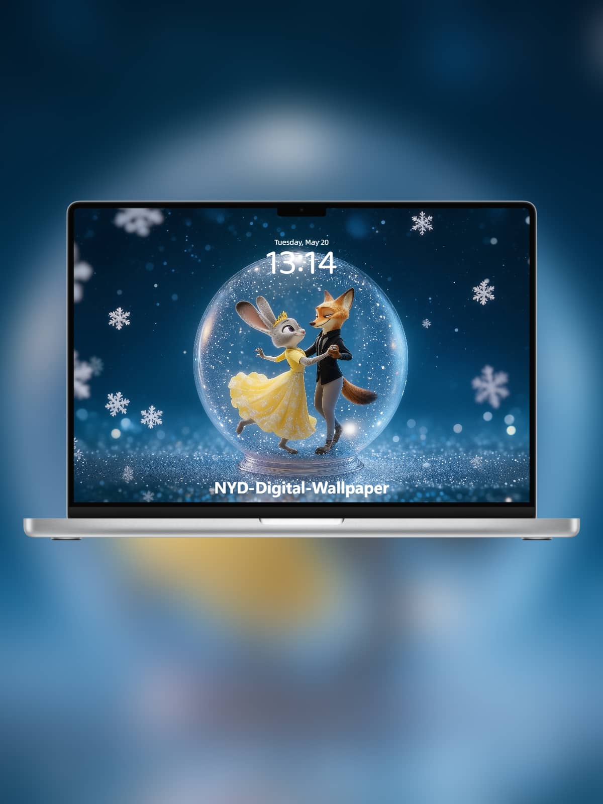 spinning crystal ball- 4K full wallpaper