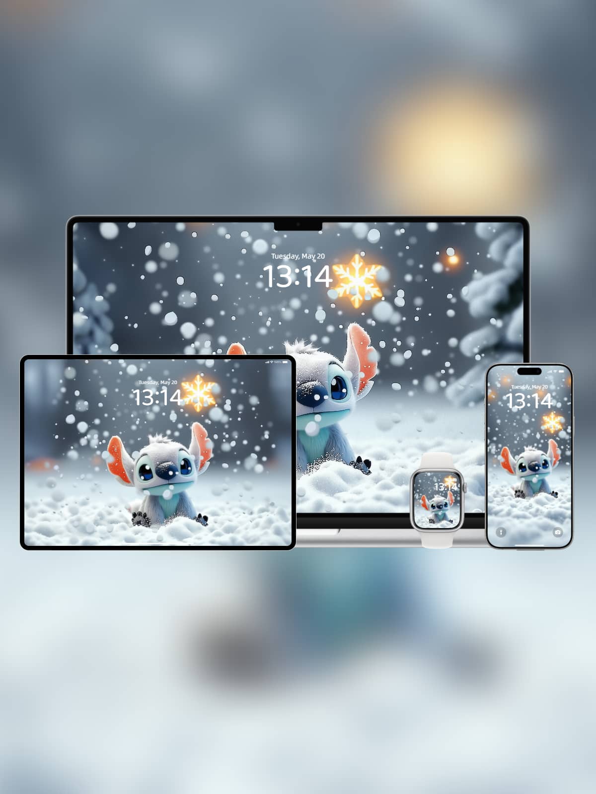 Snowfield-4K full wallpaper