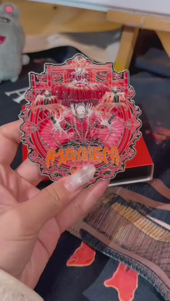 MAYHEM バロックメタルマグネット — ラグジュアリーコレクター