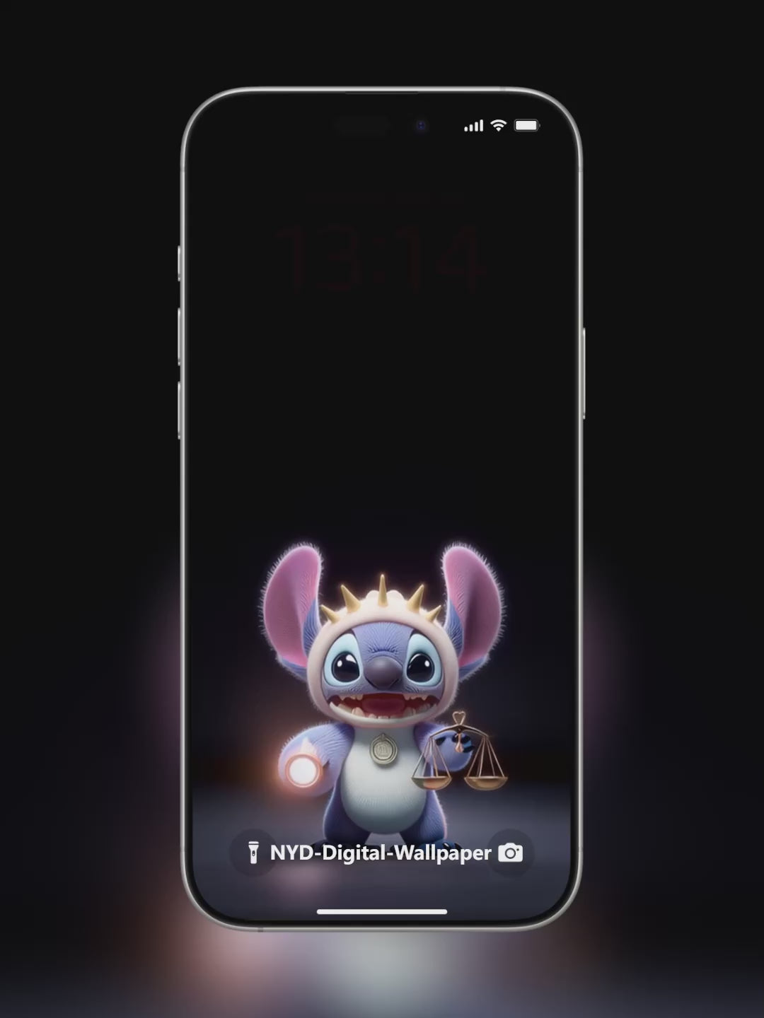 Stitch Libra Lamp-Lit