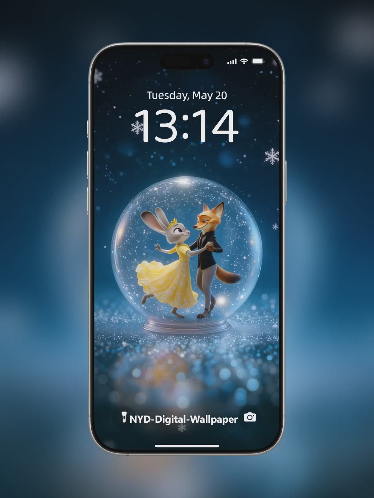 spinning crystal ball- 4K full wallpaper